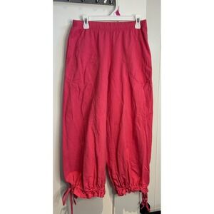 Paper Wings Girls Pink Organic Cotton Harem Pants Bloomers Little Skye Size 12